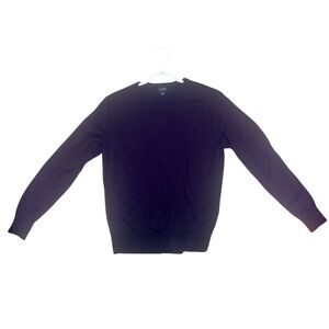 J. Crew Men's Crewneck Sweater in Dark Maroon